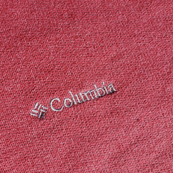 Columbia Men's Great Hart Mountain III Half Zip Size XXL Red Jasper Heather - Picture 8 of 11